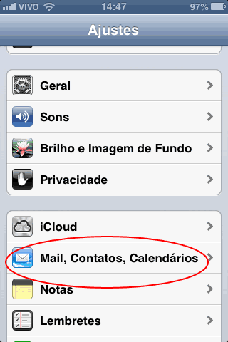 Tutorial Apple, como configura e-mail no iPod, iPad e iPhone