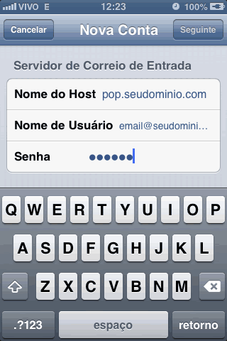 Tutorial Apple, como configura e-mail no iPod, iPad e iPhone