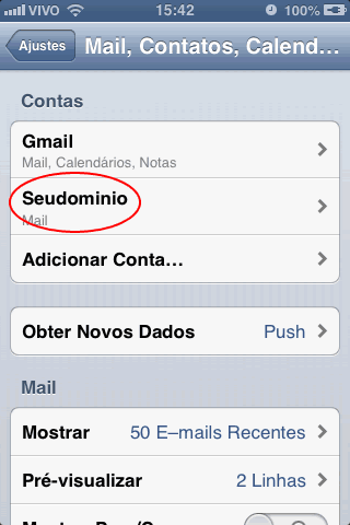 Tutorial Apple, como configura e-mail no iPod, iPad e iPhone