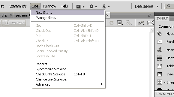 Tutorial de como configurar seu Dreamweaver para publicar sites
