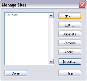 Tutorial de como configurar seu Dreamweaver para publicar sites