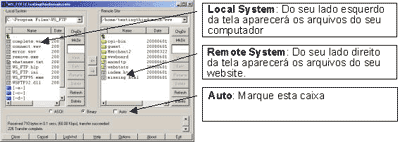 Tutorial de como configurar seu WS FTP - Turbosite