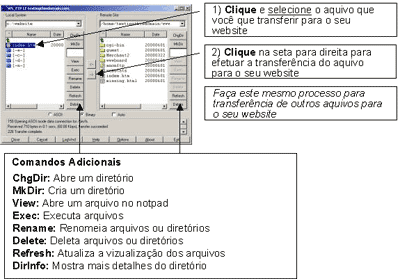 Tutorial de como configurar seu WS FTP - Turbosite